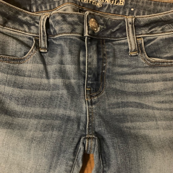 American Eagle AEO Super Stretch Skinny Jeans Sz 4 - Picture 4 of 8